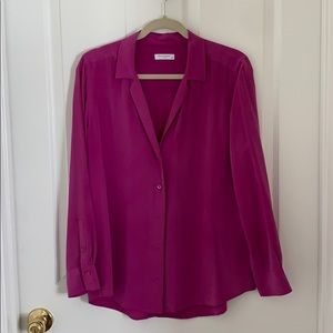 Equipment silk blouse
